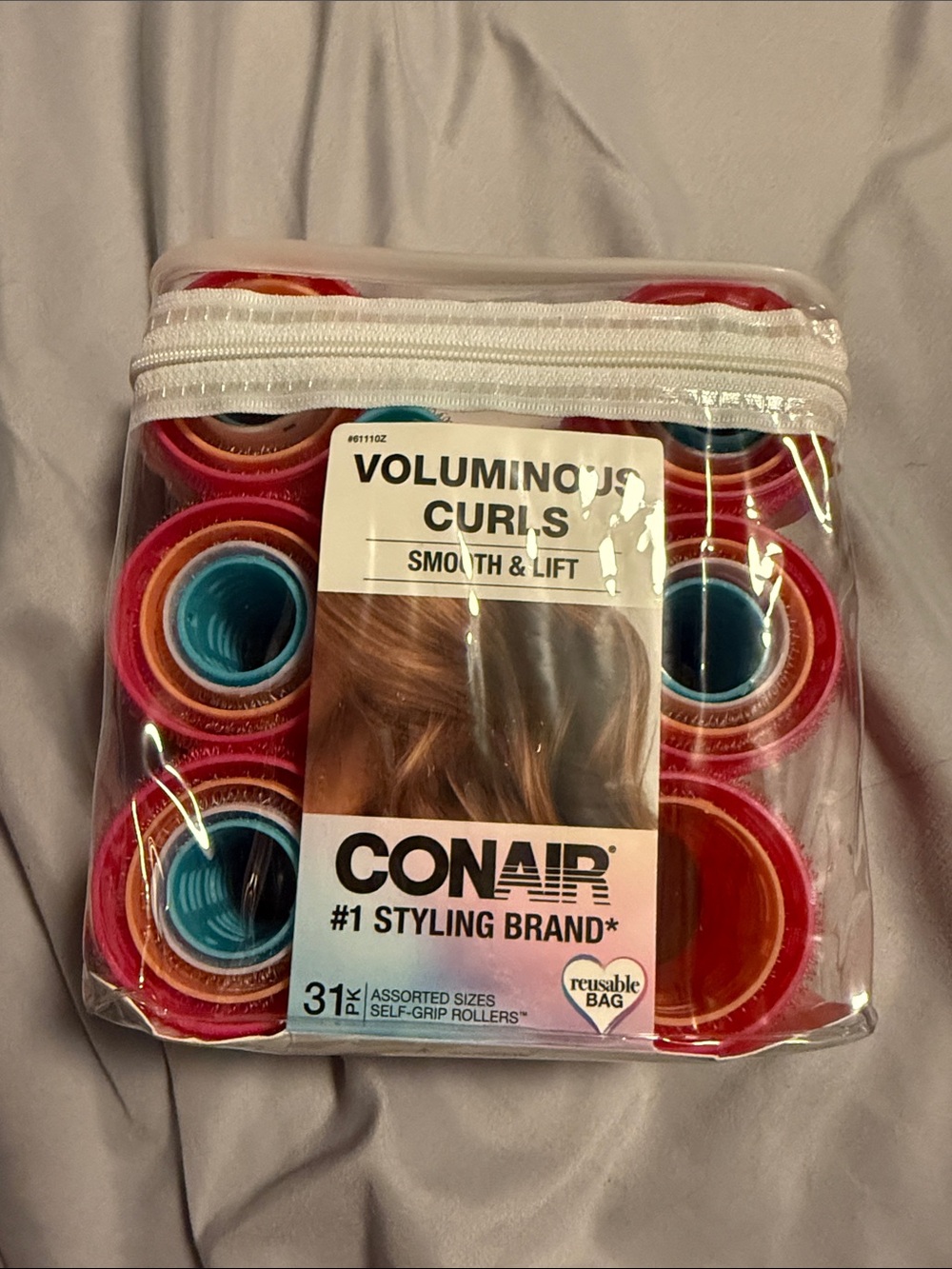 Voluminous Curls Self-Grip Rollers - Assorted Colors